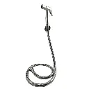 Jupkart Chrome Health Faucet With 1.5Mtr S.S 304 Grade Hose & Hook