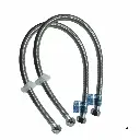 S.S 304 BRASS CONNECTION PIPE 18"