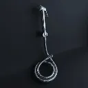 Amaze Chrome Health Faucet With 1.5Mtr PTMT Grade Hose & Hook