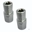 BRASS EXTENSION NIPPLES (600g) 2"  (Pack of 2)