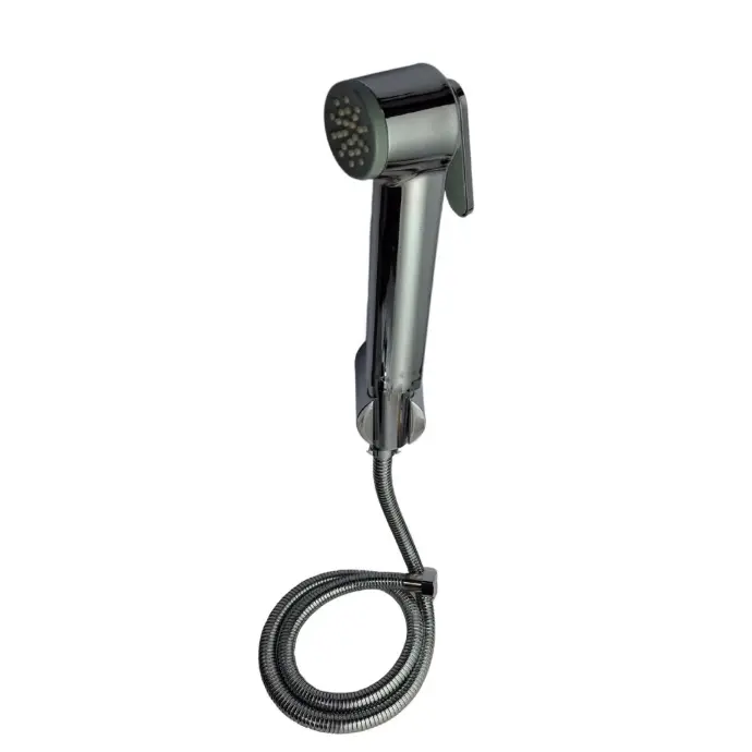 Grick Chrome Health Faucet With 1Mtr S.S 304 Grade Hose & Hook